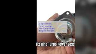 Siłownik turbosprężarki Hino 300 790028 0069 Rozwiązanie naprawcze