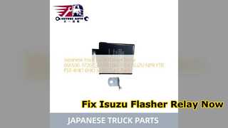Przekaźnik migaczy Isuzu 066500 3720 Przewodnik po wymianie