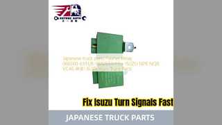 Przekaźnik migaczy Isuzu 066500 6331 Części zamienne