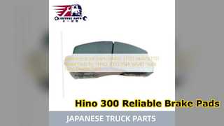 Klocki hamulcowe Premium Hino 300 Dyna 0446537151