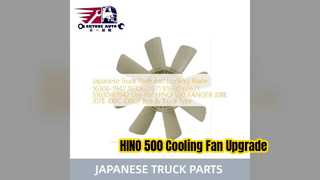 Łopatka wentylatora chłodzącego HINO 500 16306 1942 Niezawodne części