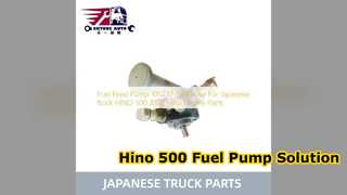 Pompa zasilająca paliwem Hino 500 105237 6480 Części silnika