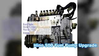 Naprawa pompy wtryskowej paliwa Hino 500 J08C S22040 2382