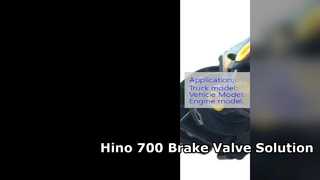 Zawór hamulcowy Hino 700 47160 3311 Niezawodne części zamienne