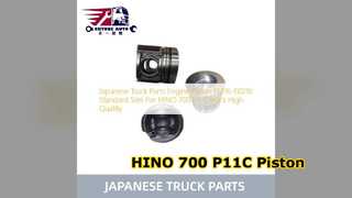 Tłok silnika HINO 700 P11C 13216 E0210 Wysoka jakość