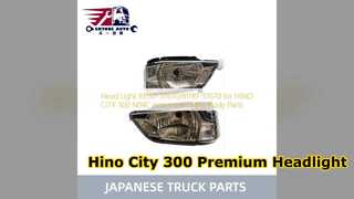 Wymiana reflektora Hino City 300 81150 37670