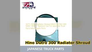 Osłona chłodnicy Hino Dutro 300 16711 78300 Wymiana