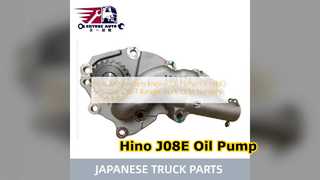 Modernizacja pompy olejowej Hino J08E