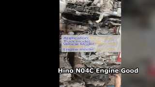 Silnik Hino 300 N04C używany w dobrym stanie