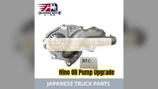 Modernizacja pompy olejowej Hino J08C