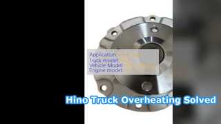 Hino 700 Pompa wodna do ciężarówek E13C E13CT