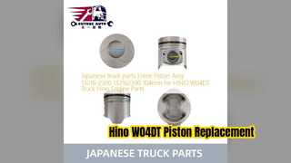 Hino W04DT Zespół tłoka silnika 13216 2390 104mm Części