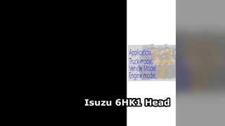 Głowica cylindra Isuzu FTR FVR 6HK1