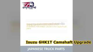 Wymiana wałka rozrządu Isuzu 6HK1T w Forward FVR ZX330