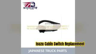 Przełącznik kabiny ciężarówki Isuzu 1823801721 Część zamienna
