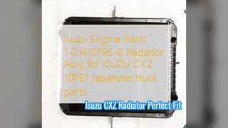 Rozwiązanie części do zespołu chłodnicy Isuzu CXZ 0PE