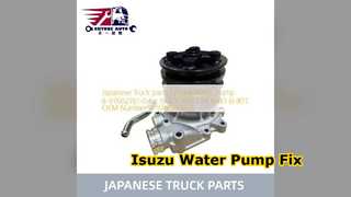 Pompa wodna Isuzu FVR FTR 8976027810 Naprawa silnika