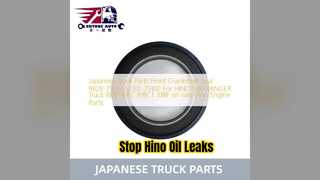Hino 500 Przednia uszczelka wału korbowego 9828 79102 Naprawa silnika