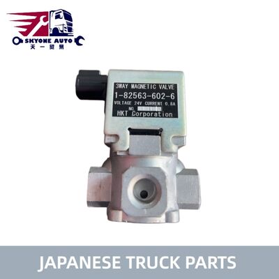Japońskie części do samochodów ciężarowych Zawór magnetyczny 1-82563602-0 dla ISUZU FVR34 6HK1 6HK1T ISUZU PARTS