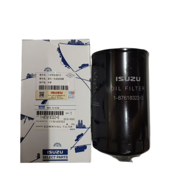 Japońskie części ciężarowe Filtr oleju silnikowego 1-87618322-0 1-13240232-1 dla silników ISUZU FVR 6HK1 4HK1 4JJ1 ISUZU PARTS