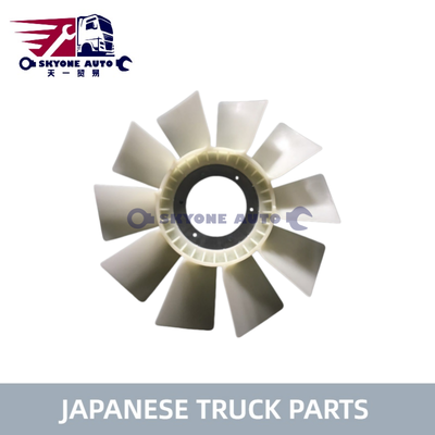 Części silnika Hino EURO4 Ostrze wentylatora 16361-E0530 16361-EW011 Stosowanie do ciężarówki HINO 500 VICTOR J08ETruck