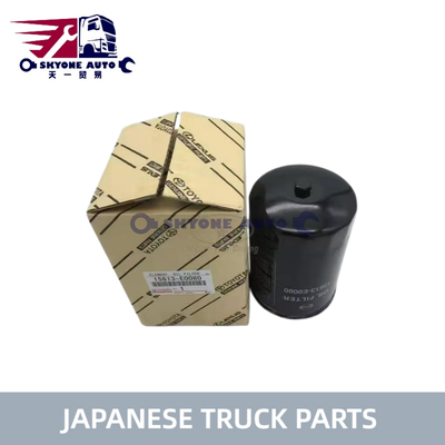 Filtr oleju napędowego HINO 15630-E0080 15613E0080 15613-EV015 do ciężarówek TOYOTA/HINO 300, części do japońskich ciężarówek