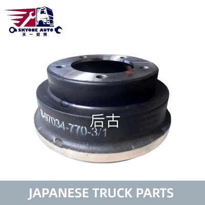 Japanese truck parts Brake Drum 8970347701 8-97034770-1  8982489000 for ISUZU NPR66 4HF1 Truck ISUZU TRUCK PARTS