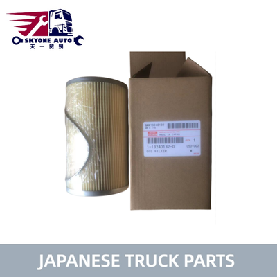 Japońskie części do ciężarówek Filtr oleju 1-13240132-0 1132401320 do ciężarówki ISUZU FVR 6HE1 6HK1 6HH1T CZĘŚCI DO CIĘŻARÓWEK ISUZU