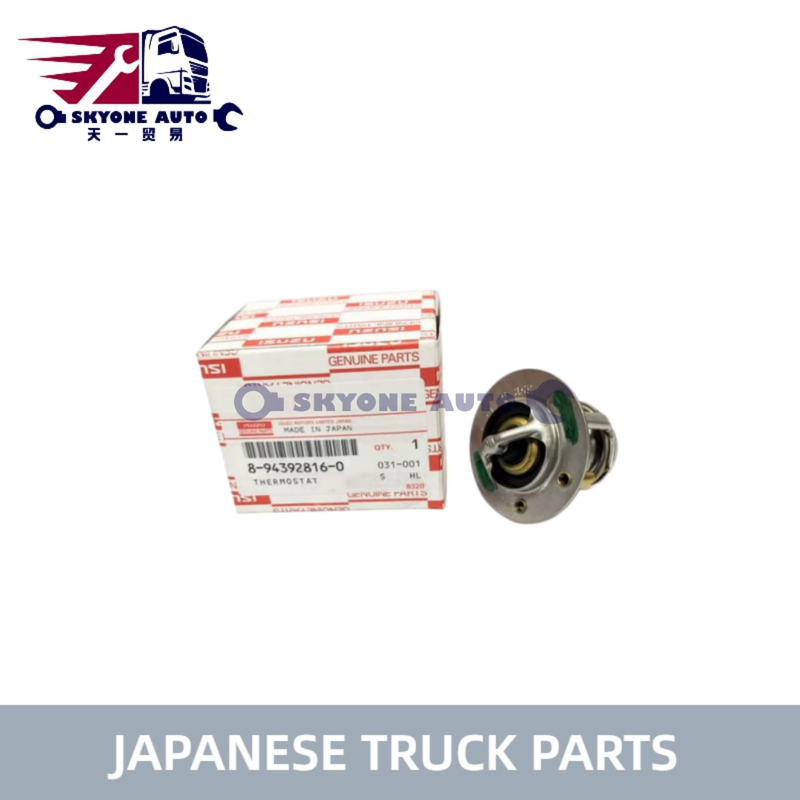 Japońskie części do ciężarówek Termostat 8-94392816-0 894392816-0 dla ISUZU FVR33 6HH1 Truck ISUZU TRUCK PARTS